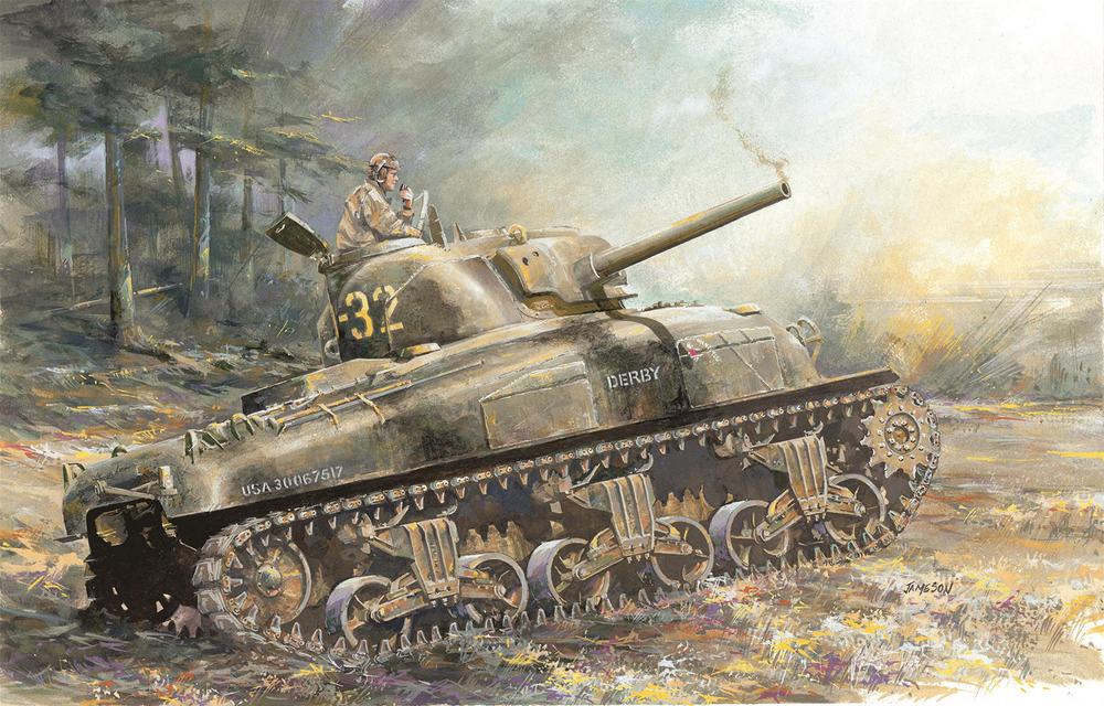 ɥ饴 1/72 WW.II ꥫ M4A1 㡼ޥ - ɥĤ