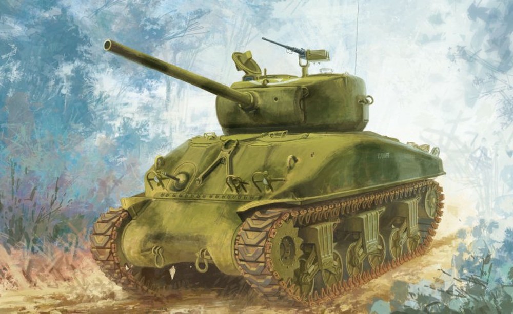 ɥ饴 1/72 WW.II ꥫ M4A1(76)W VVSS㡼ޥ