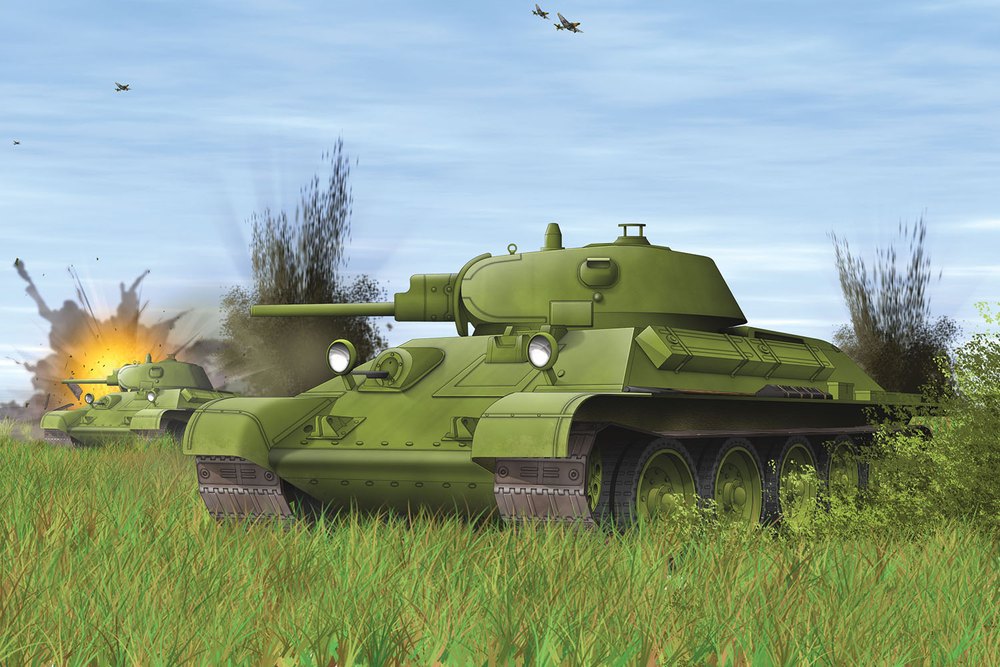 ɥ饴 1/72 WW.II ӥȷ T-34/76 Mod.1940