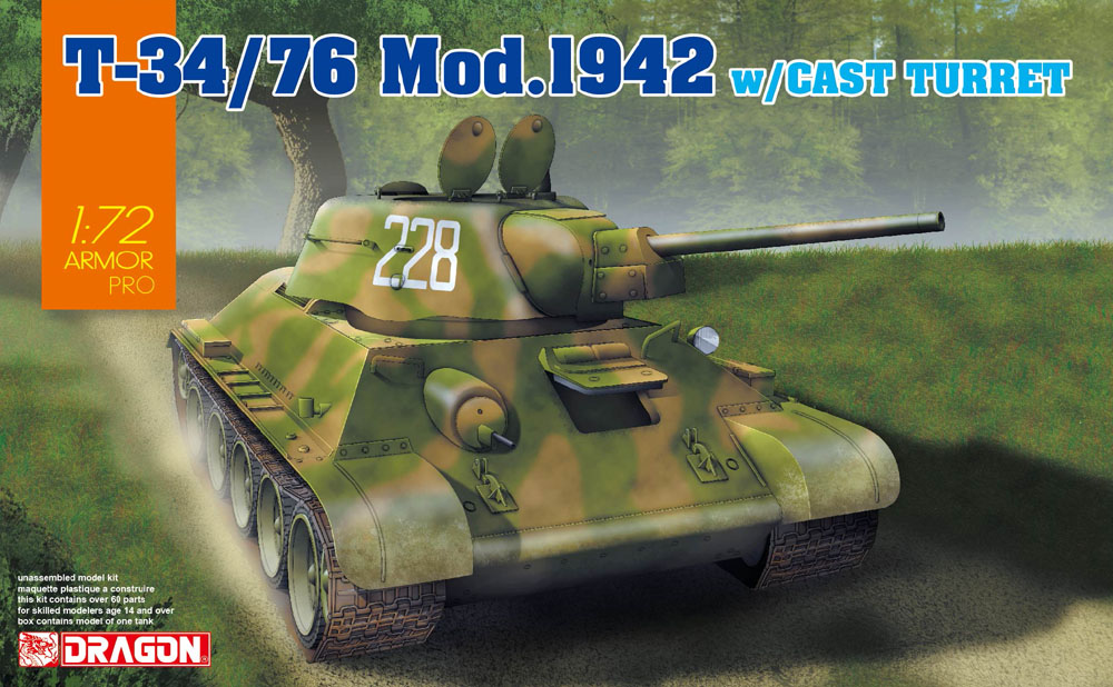 ɥ饴 1/72 WW.II ӥȷ T-34/76 Mod.1942 ¤ˤ - ɥĤ