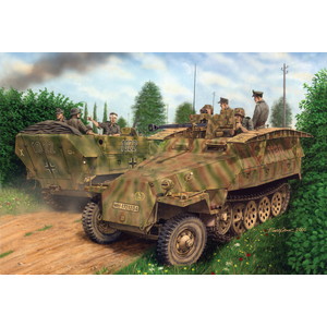 ɥ饴 1/72 WW.II ɥķ Sd.Kfz.251/7 Ausf.D ùʼ (2 in1)