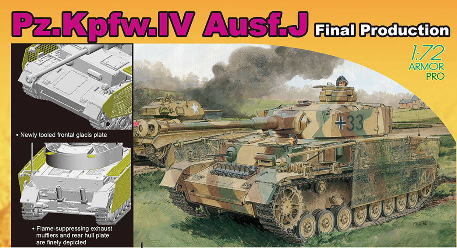 1/72 WW.II ドイツ軍 IV号戦車 J型最終生産型 [DR7629] - 3,960円 