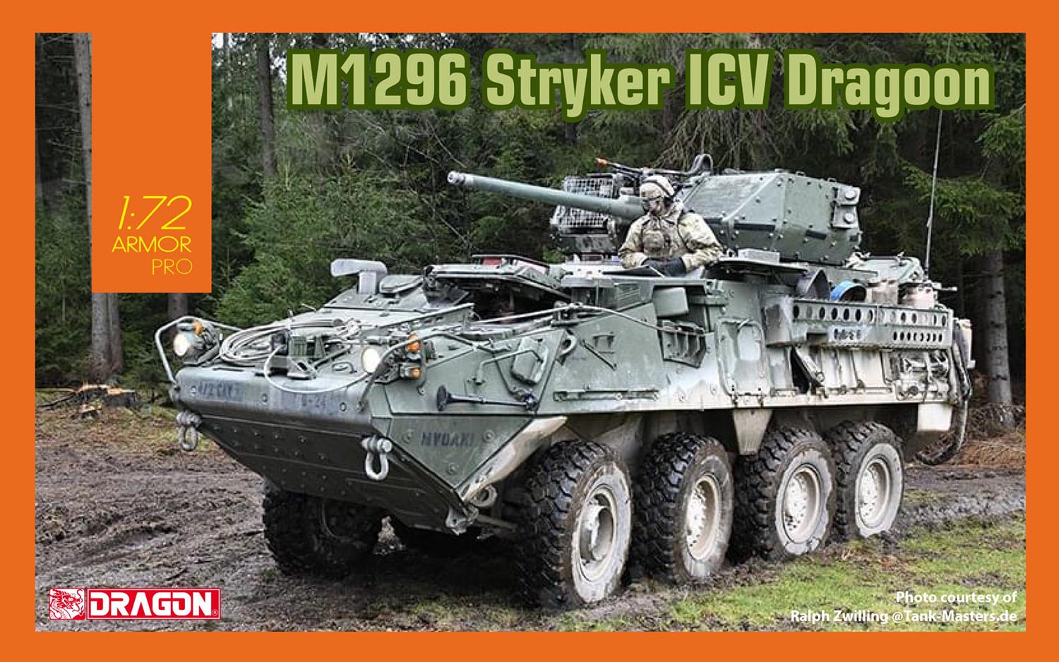 1/72 アメリカ陸軍 M1296 ストライカー ICV ドラグーン [DR7686