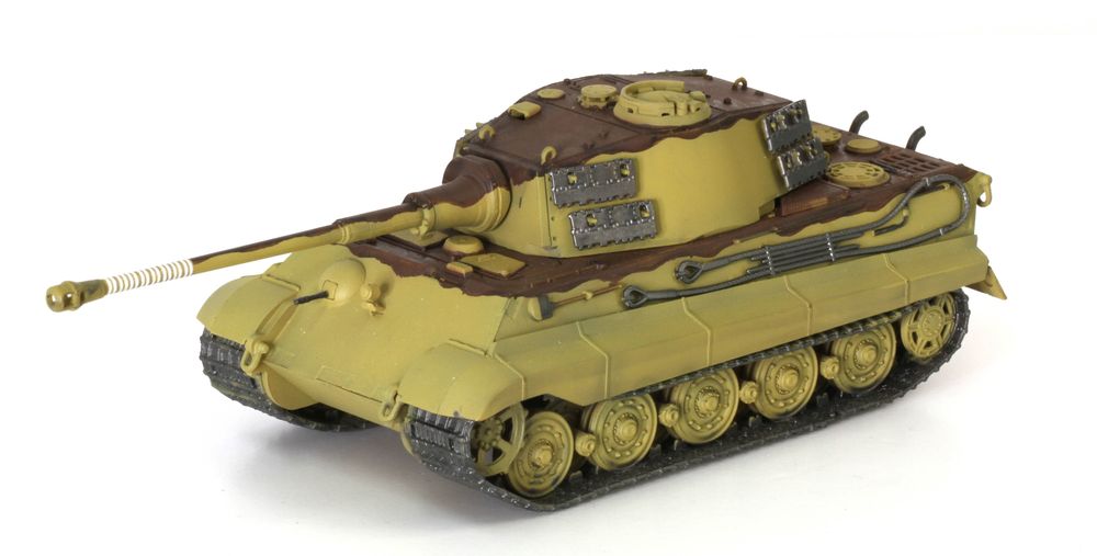 ドラゴン 1/72WW.II ドイツ軍 重戦車キングタイガー ヘンシェル砲塔 第509重戦車大隊ハンガリー1945(完成品)