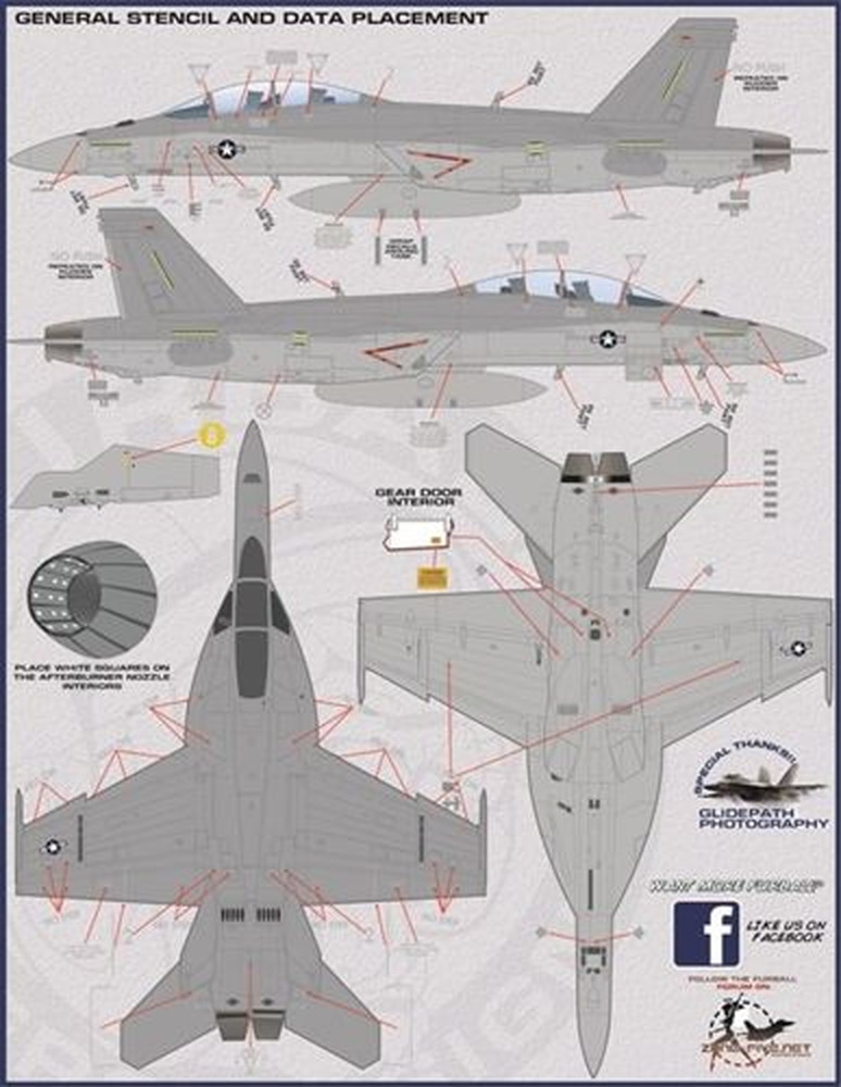 եܡ륨ǥ 1/32 ꥫF/A-18E/Fѡۡͥå 󥰥륹ѡ1