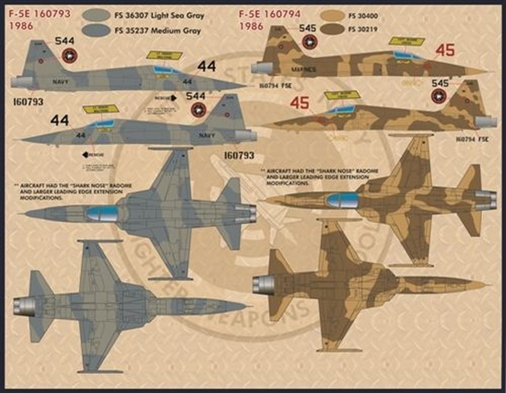 ファーボールエアロデザイン 1/32 アメリカ海軍 F-5E トップガンタイガー