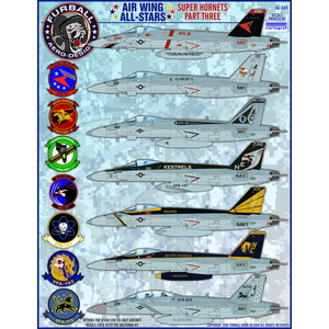 1/48 アメリカ海軍 F/A-18E/F スーパーホーネット エアウイング オールスターズ スーパーホーネット Part.3