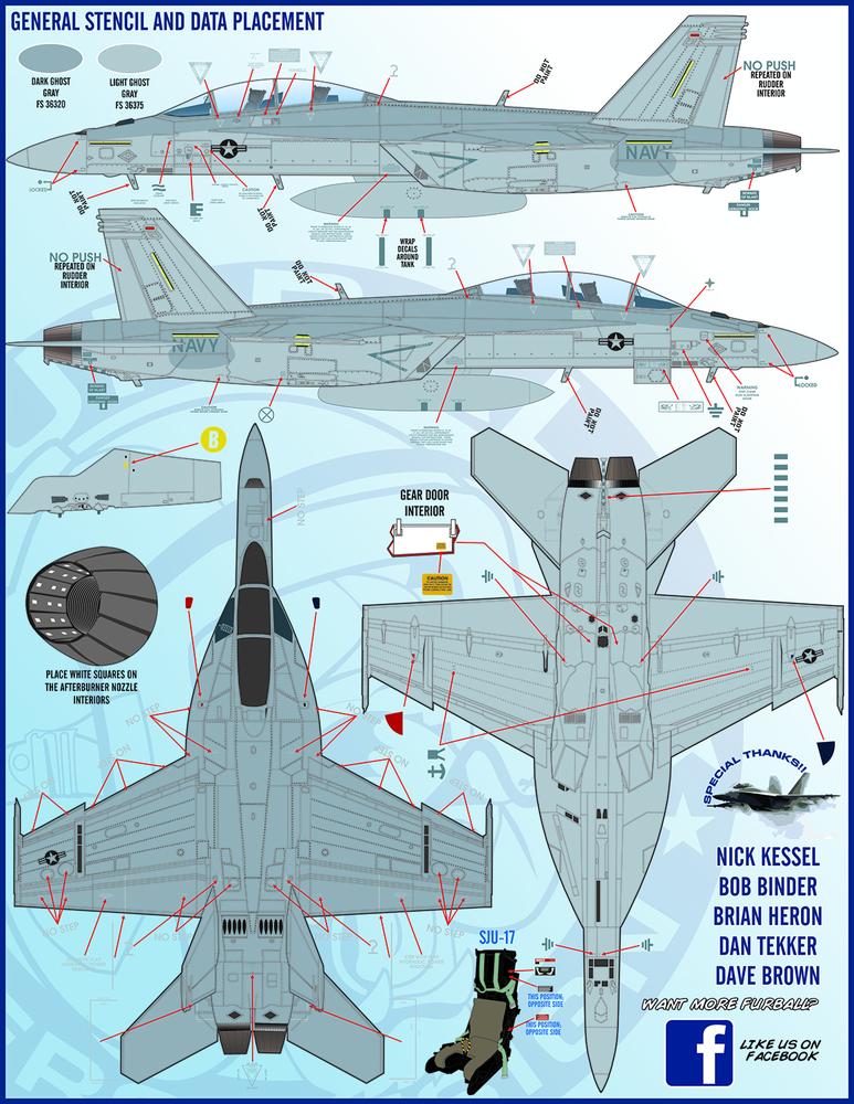 FURBALL AERODESIGN 1/48 F/A-18E/F SuperHornet Part.3