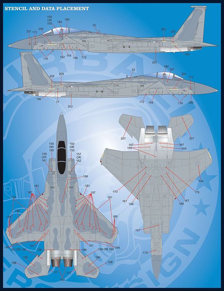1/48 アメリカ空軍 F-15A/C/D Modイーグルス [FAD48-072] - 3,960円 