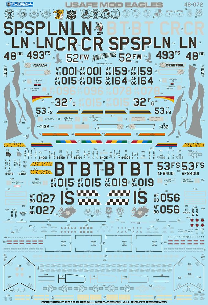 1/48 ꥫ F-15A/C/D Mod륹