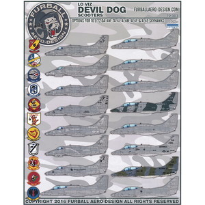 FURBALL AERODESIGN 1/72 A-4SkyHawk DEVIL DOG