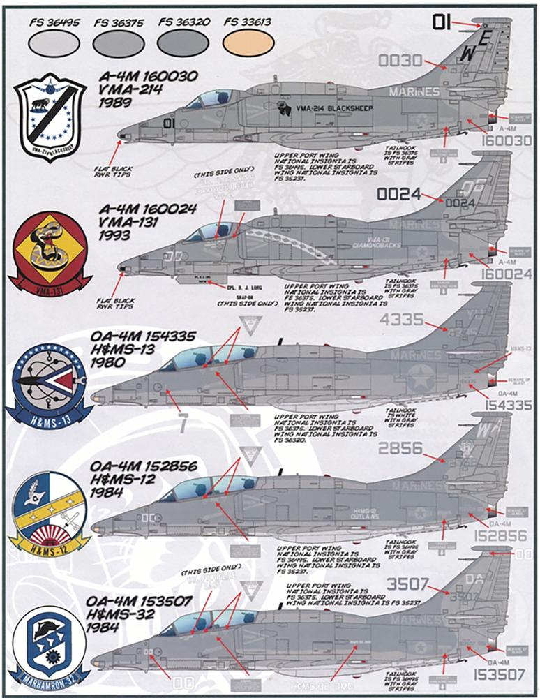 FURBALL AERODESIGN 1/72 A-4SkyHawk DEVIL DOG