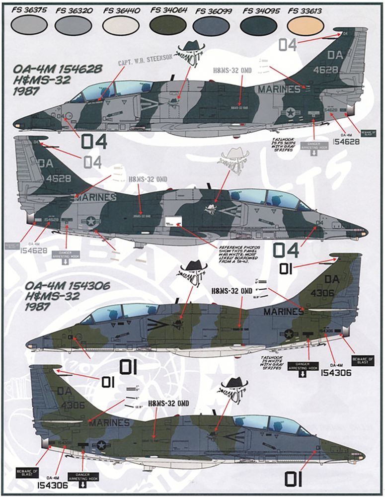 FURBALL AERODESIGN 1/72 A-4SkyHawk DEVIL DOG