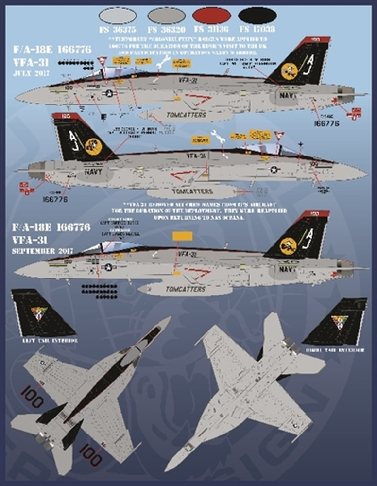 եܡ륨ǥ 1/72 ꥫ F-18C/E/F EA-18G CVW-8 ǥ - ɥĤ