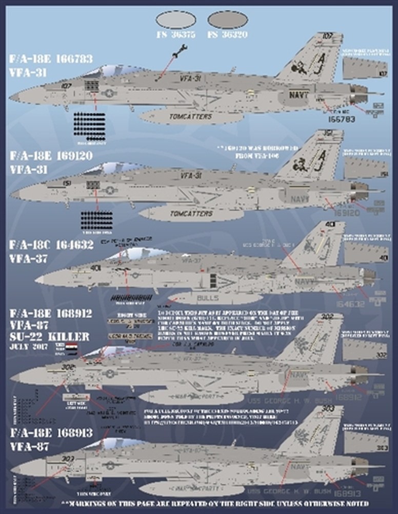 եܡ륨ǥ 1/72 ꥫ F-18C/E/F EA-18G CVW-8 ǥ