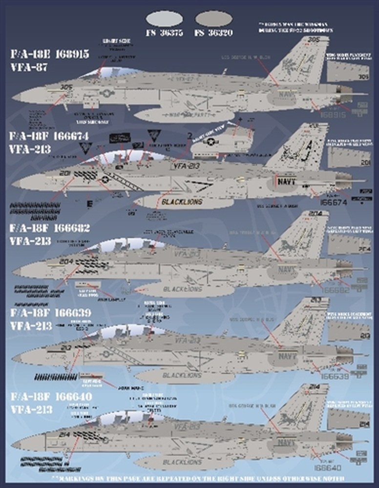 եܡ륨ǥ 1/72 ꥫ F-18C/E/F EA-18G CVW-8 ǥ