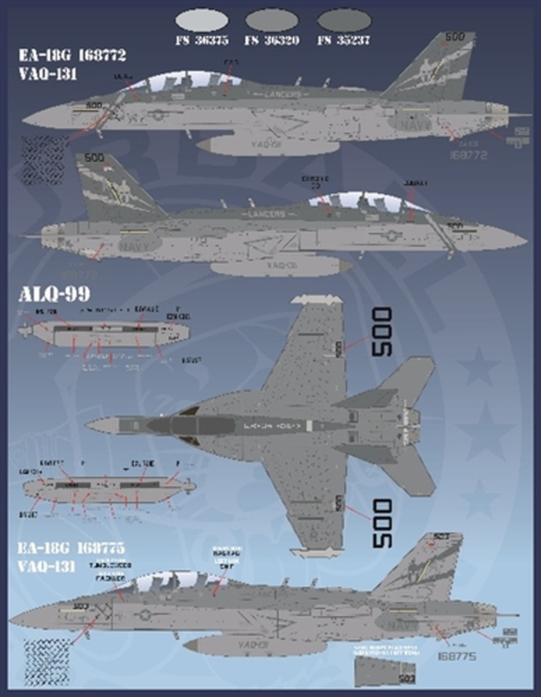 եܡ륨ǥ 1/72 ꥫ F-18C/E/F EA-18G CVW-8 ǥ
