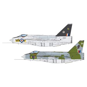 PLATZ 1/144 LIGHTNING F.6 ROYAL AIR FORCE (2 kits)