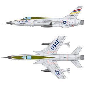 PLATZ 1/144 F-105D THUNDERCHIEF(2set)