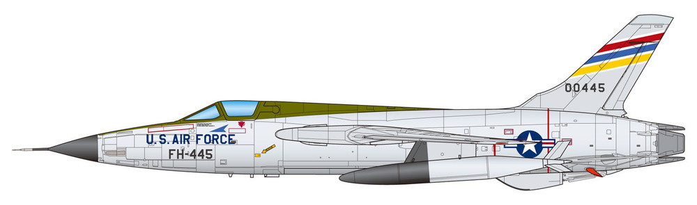 PLATZ 1/144 F-105D THUNDERCHIEF(2set)