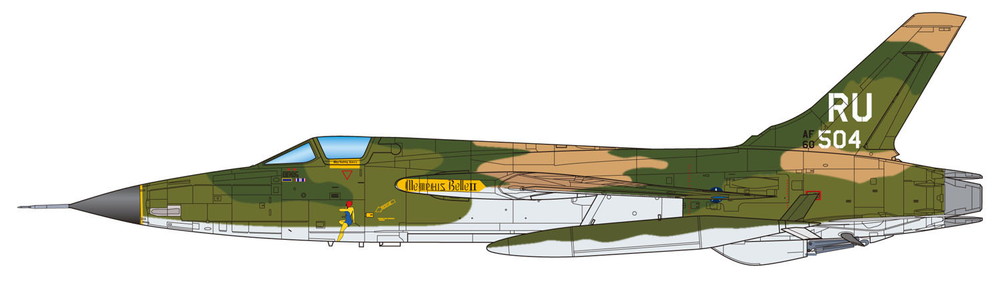 ץå 1/144 F-105D  (2å) - ɥĤ