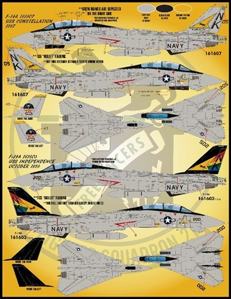 եܡ륨ǥ 1/48 ꥫ F-14 ȥ७å 顼&ޡ Part.IV