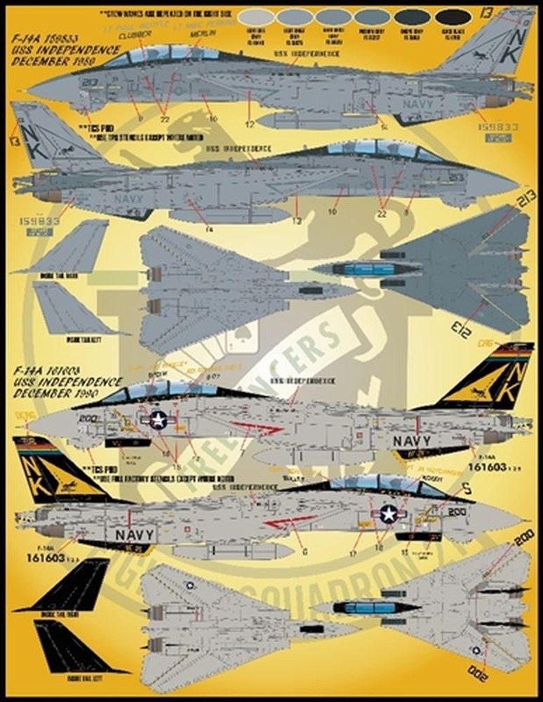 եܡ륨ǥ 1/48 ꥫ F-14 ȥ७å 顼&ޡ Part.IV