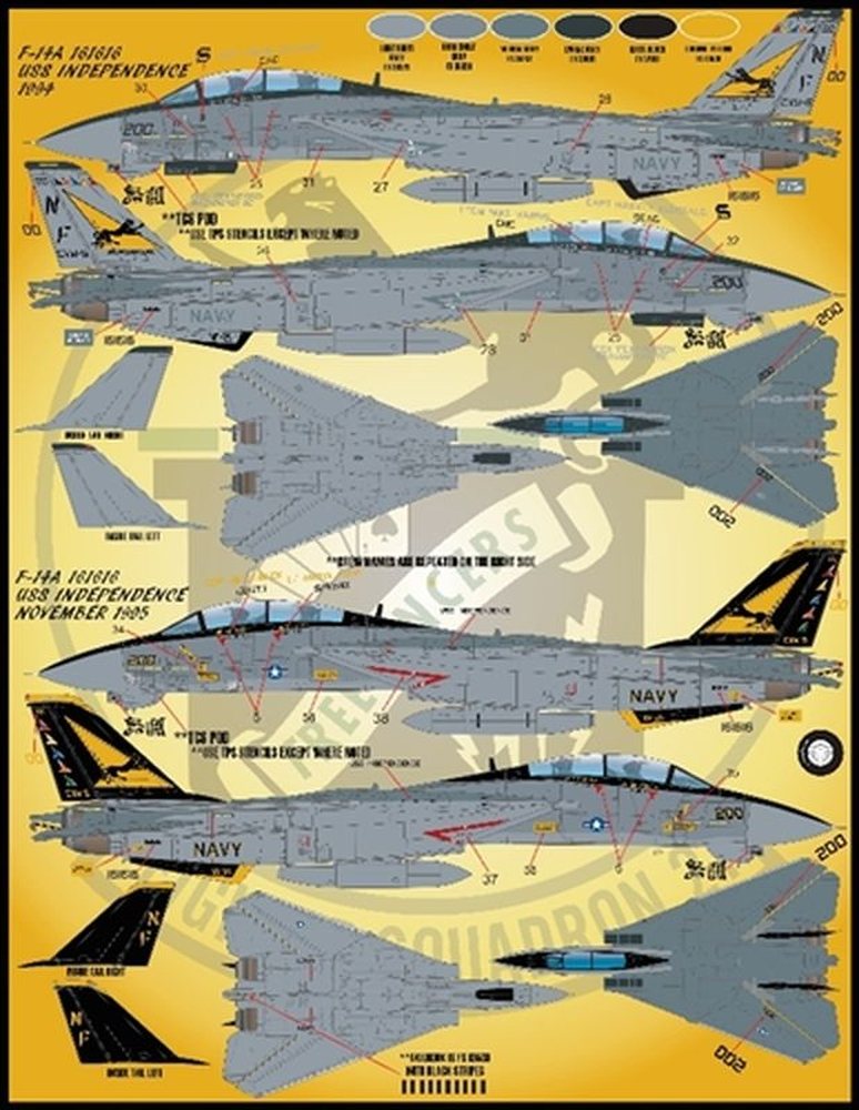 եܡ륨ǥ 1/48 ꥫ F-14 ȥ७å 顼&ޡ Part.IV - ɥĤ