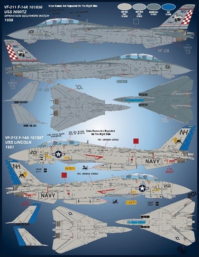 եܡ륨ǥ 1/48 ꥫ F-14 ȥ७å "顼&ޡ Part.V - ɥĤ