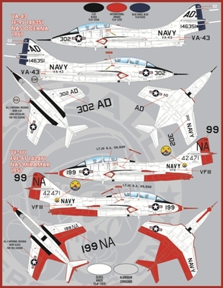 եܡ륨ǥ 1/48 ꥫ F9F-8T/TF-9J ȥ졼ʡ ǥ