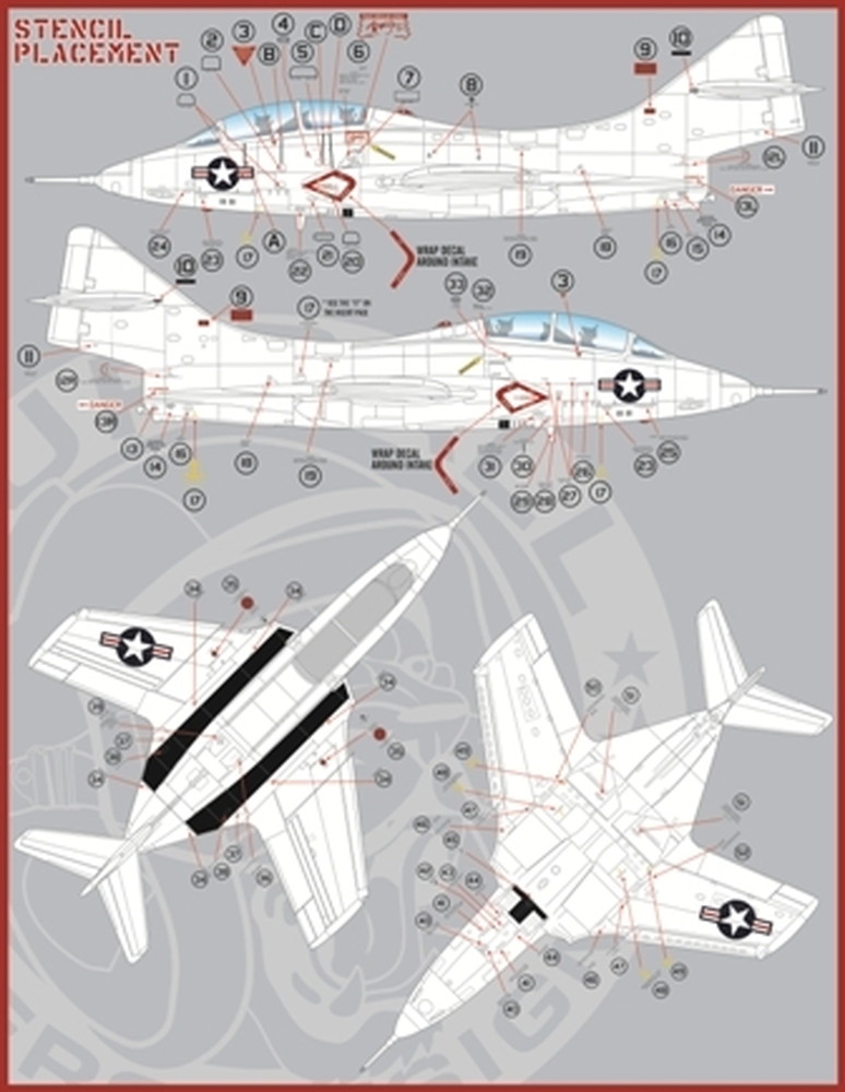 եܡ륨ǥ 1/48 ꥫ F9F-8T/TF-9J ȥ졼ʡ ǥ - ɥĤ