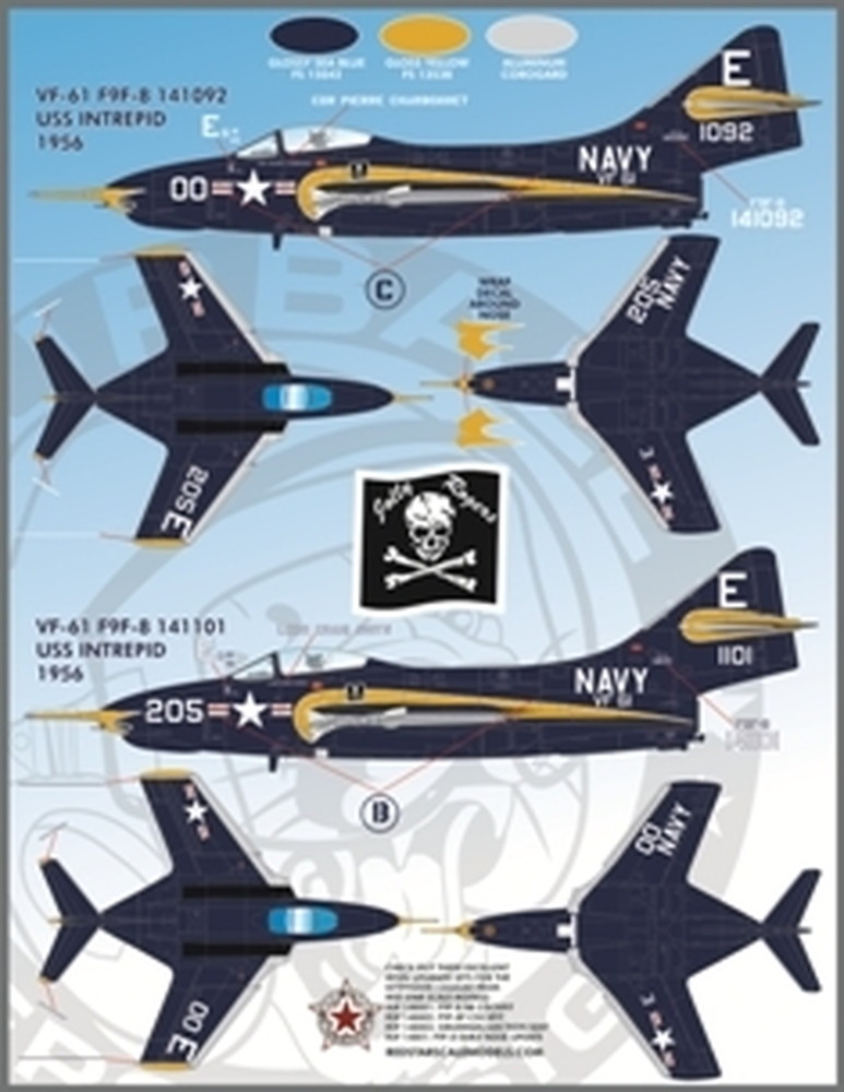 եܡ륨ǥ 1/48 ꥫ F9F-8 ե롦֥롼 ǥ - ɥĤ