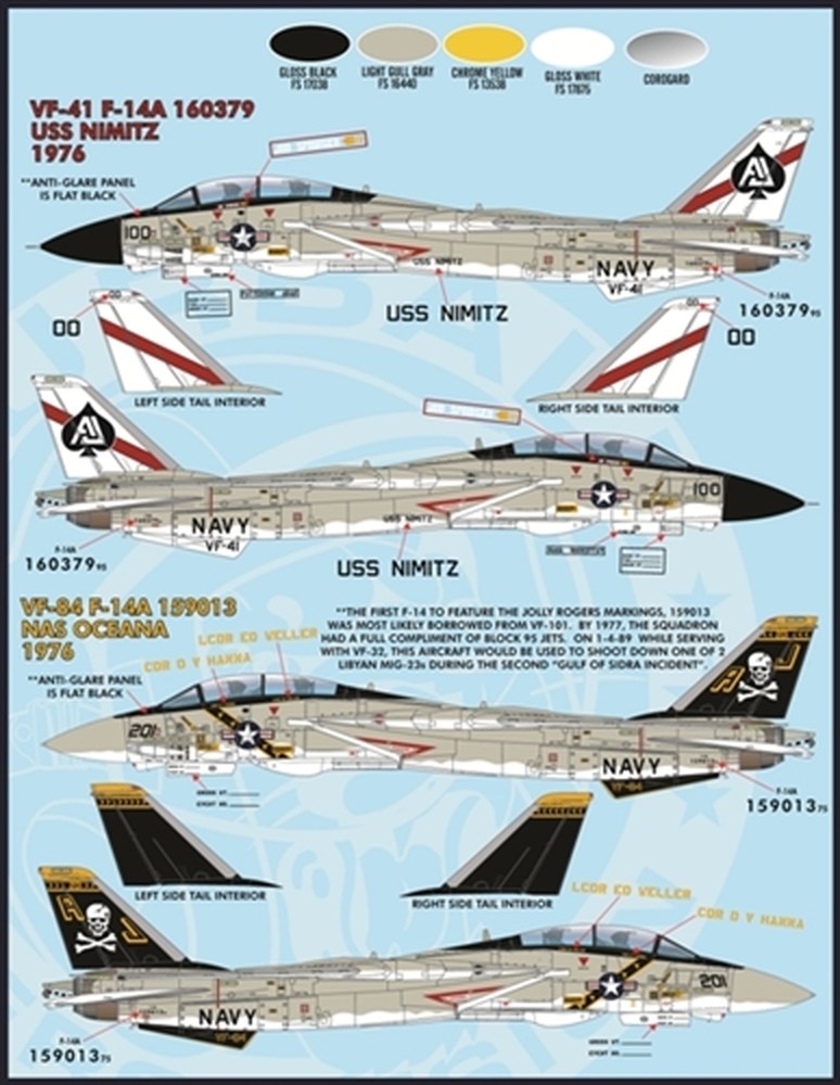 եܡ륨ǥ 1/48 ꥫ F-14ȥ७å 顼&ޡ ǥ Part.III