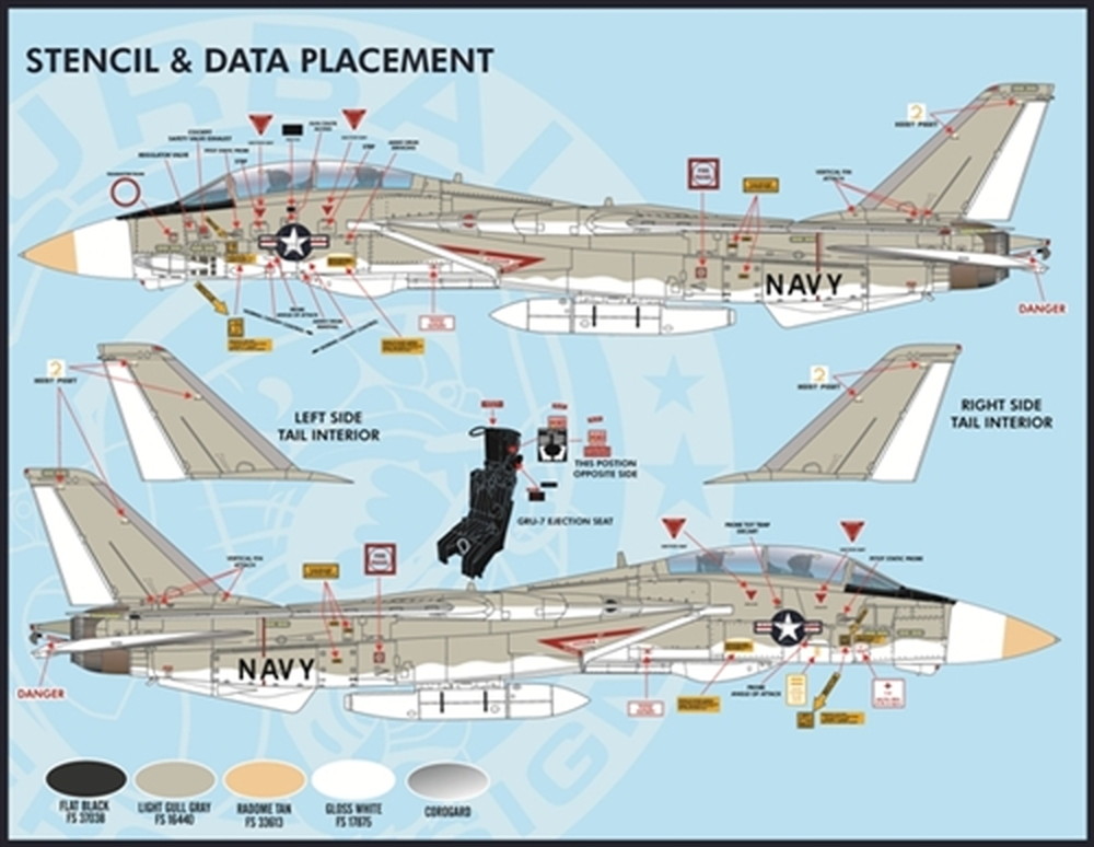 եܡ륨ǥ 1/48 ꥫ F-14ȥ७å 顼&ޡ ǥ Part.III