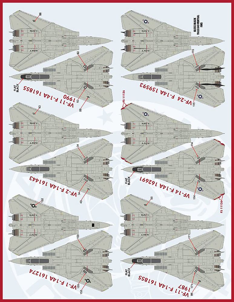 եܡ륨ǥ1/48 ꥫ F-14ȥ७å 顼&ޡ ǥ Part.VIII