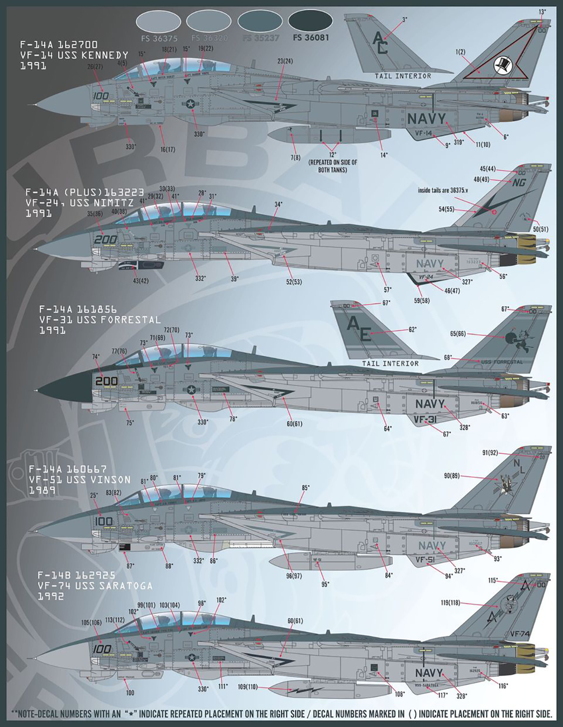 1/48 ꥫ F-14ȥ७å 顼&ޡ ѡ9"ӥCAG" - ɥĤ