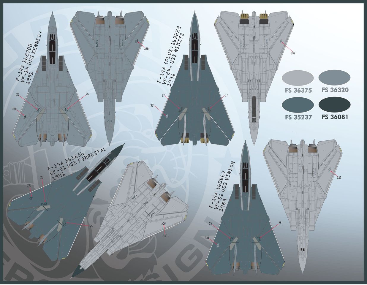 1/48 ꥫ F-14ȥ७å 顼&ޡ ѡ9"ӥCAG" - ɥĤ