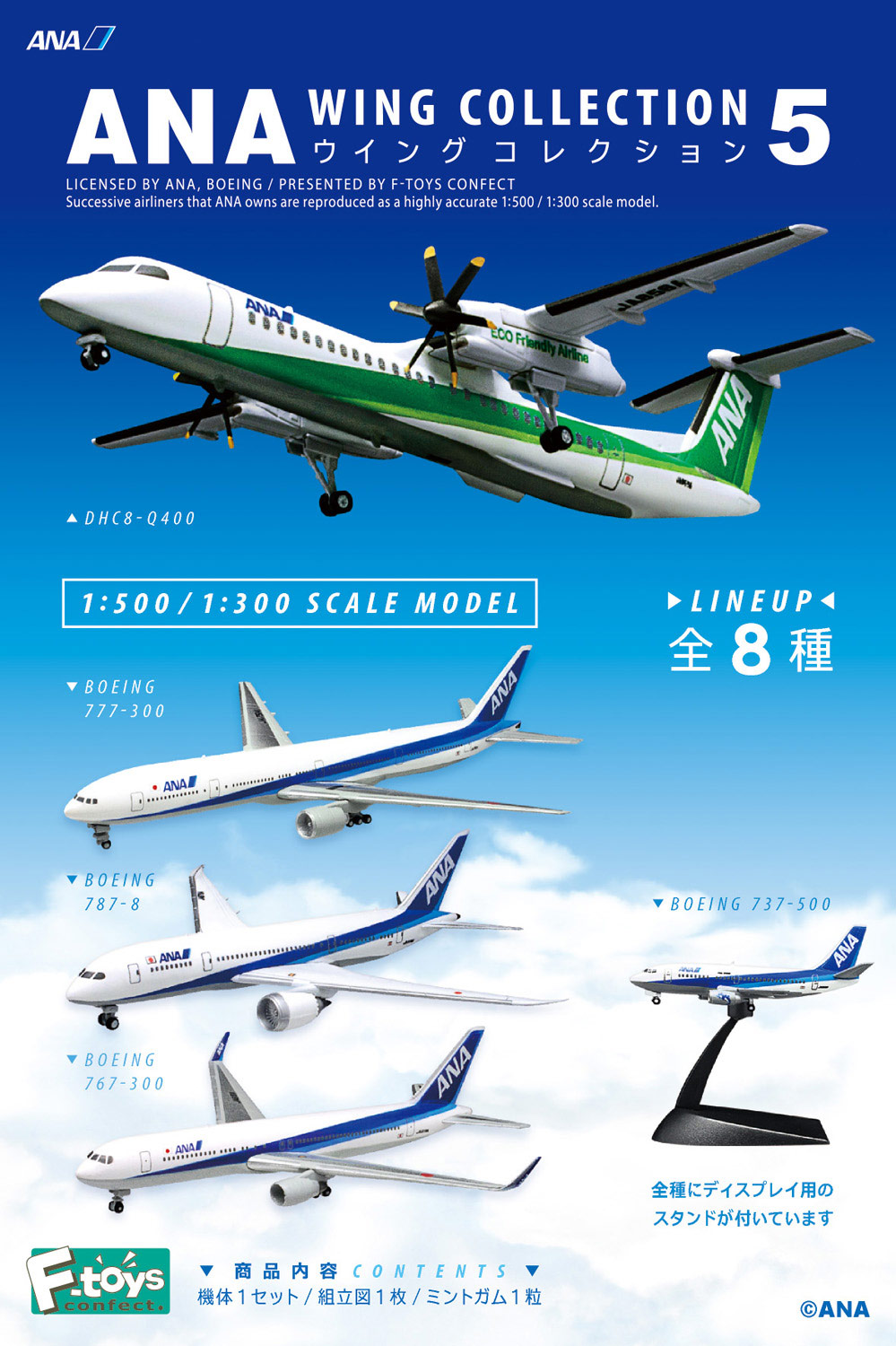 発売モデル エフトイズ ANA B737-500