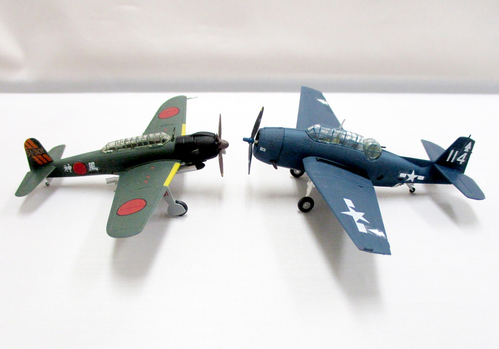 1/144 B6N2 TENZAN Model 12 "JILL" VS TBF/TBM-1C/3 AVENGER