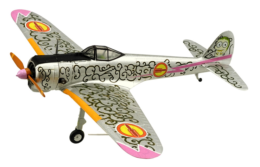 エフトイズ 1/100 荒野のコトブキ飛行隊 ミニアクション 隼一型