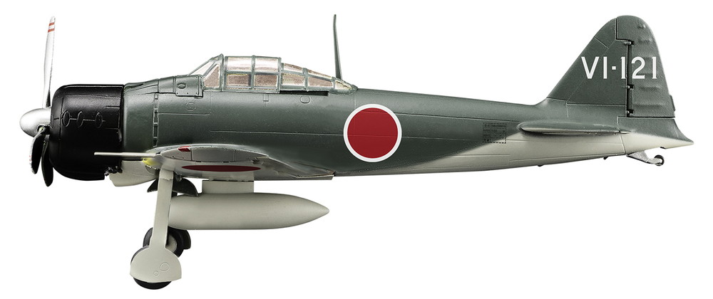 F-toys 1/72 FULL ACTION KIT IJN A6M2 Zero Fighter "ZEKE" (Part2)