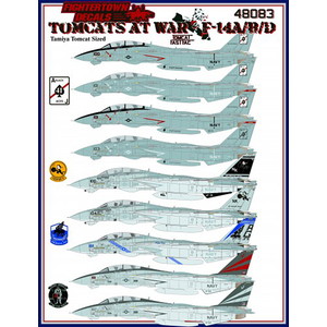 եǥ 1/48 ꥫ F-14A/B/D ȥ७å at War Part.1