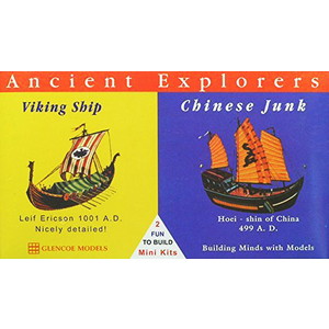 バイキング船&中国ジャンク船