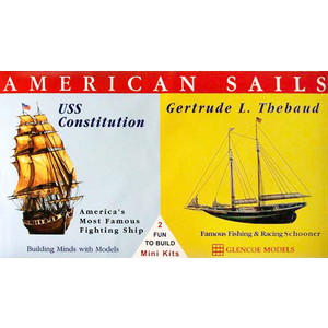アメリカ帆船コレクション コンスティテューション&ガートルード L.ザバウド