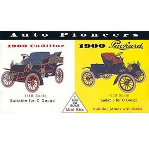 グレンコモデル アメリカ自動車黎明期セット 1/48 キャデラック 1903 ＆ 1/50 パッカード 1900