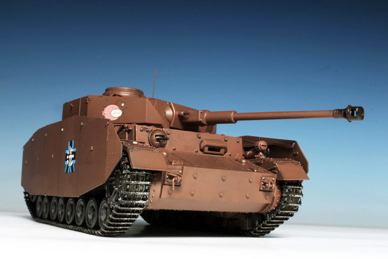 プラッツ ガールズ パンツァー 1 35 号戦車D型改 h型仕様 あんこう