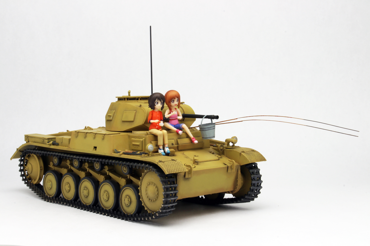 PLATZ 1/35 Panzerkampfwagen II Ausf.F Memory of Miho and Maho