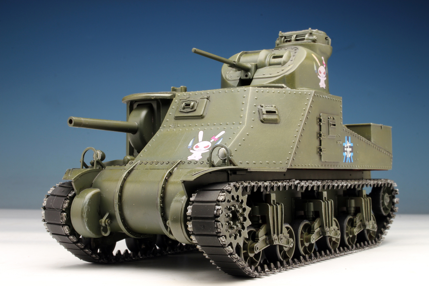 PLATZ 1/35 Medium Tank M3 Lee TEAM USAGISAN