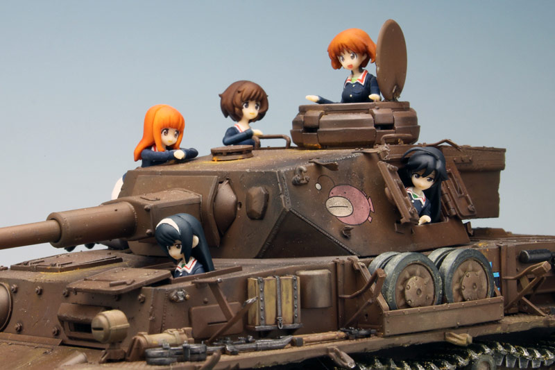 PLATZ 1/35 TEAM ANKOU PANZER JAKET Ver. Figure Set