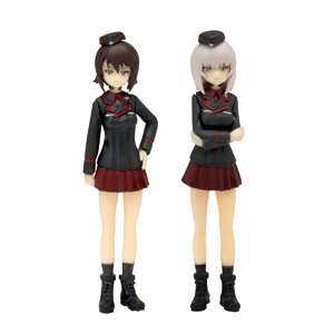 PLATZ 1/35 KUROMORIMINE GIRLS HIGH SCHOOL Figure set